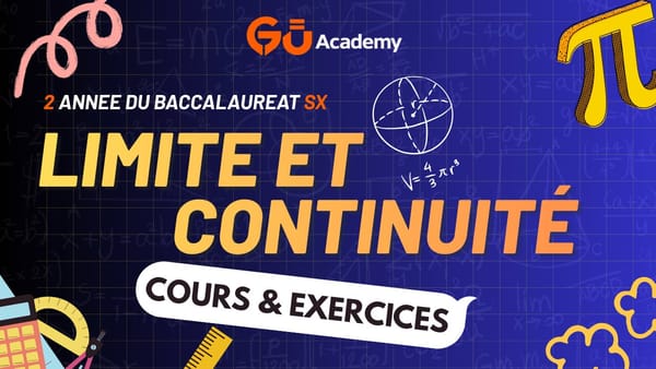 Continuité d'une fonction numérique